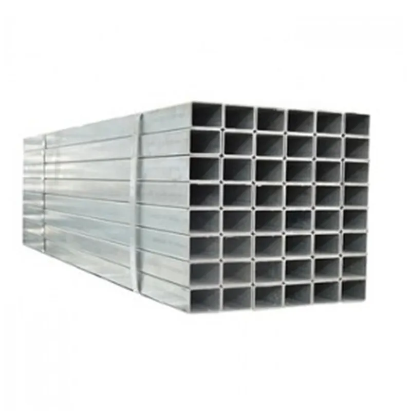 Good quality and price galvanized pipe/tube 1x1 inch galvanized square tube